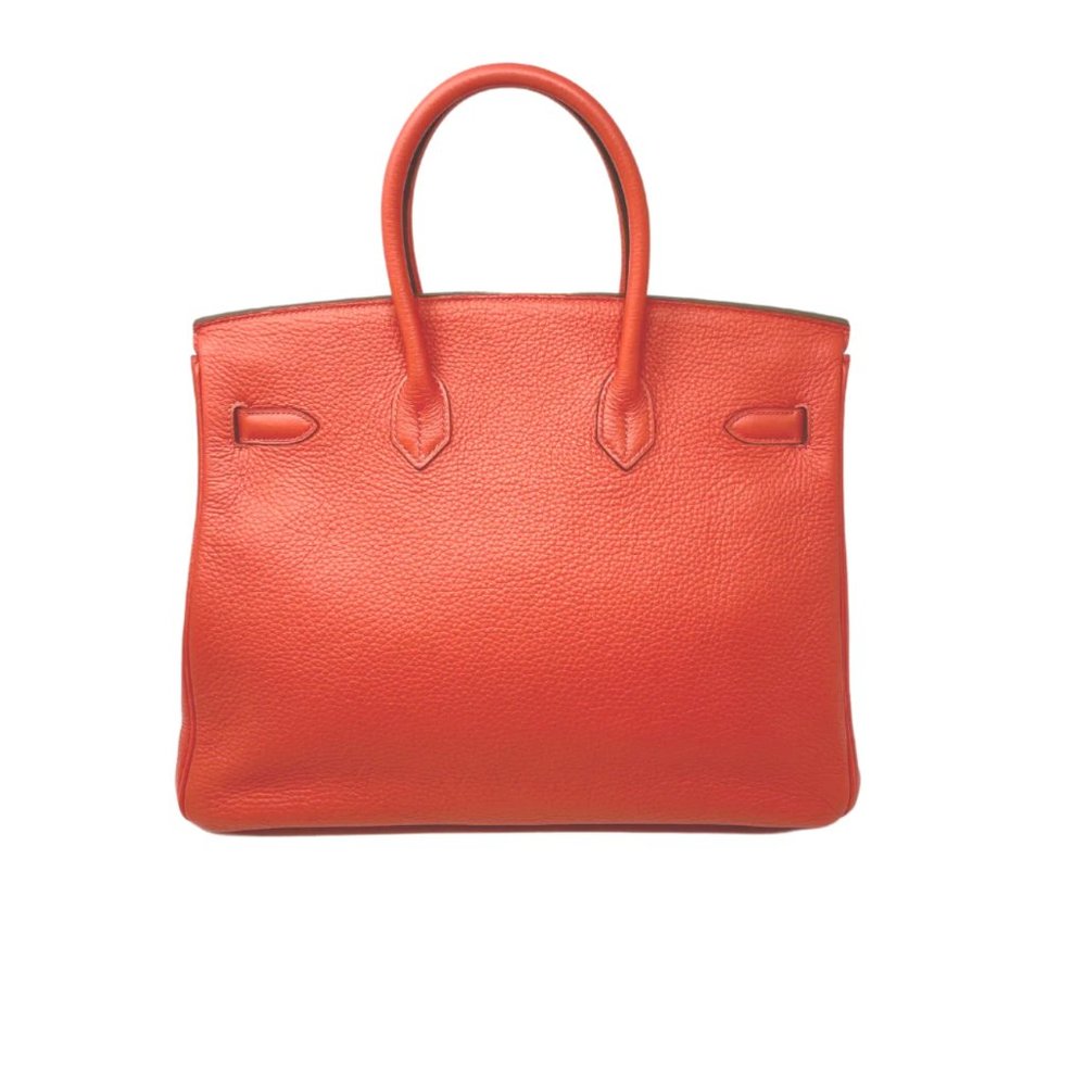 Hermes Clemence Birkin 35 in Rose Jaipur - Picture 2 of 5